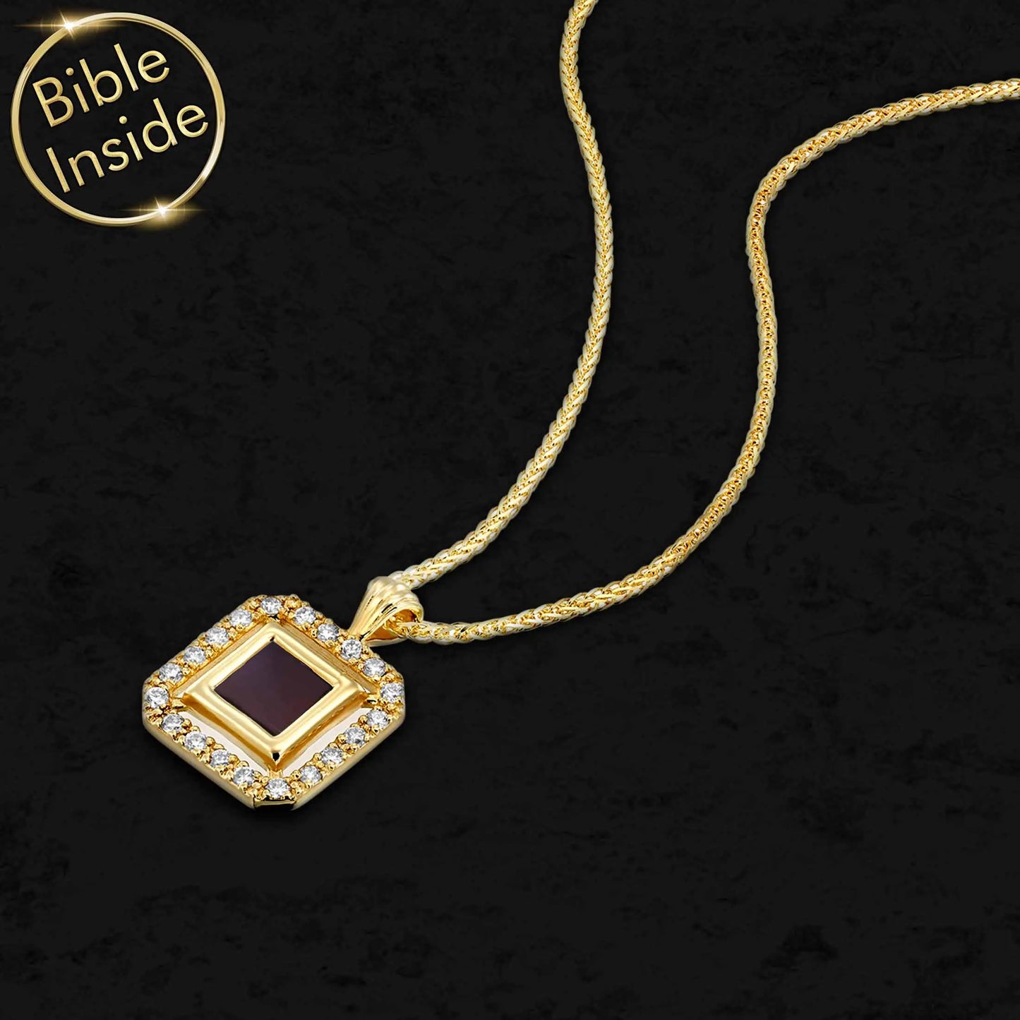 Christian Necklace with the Nano Bible - Diana Necklace