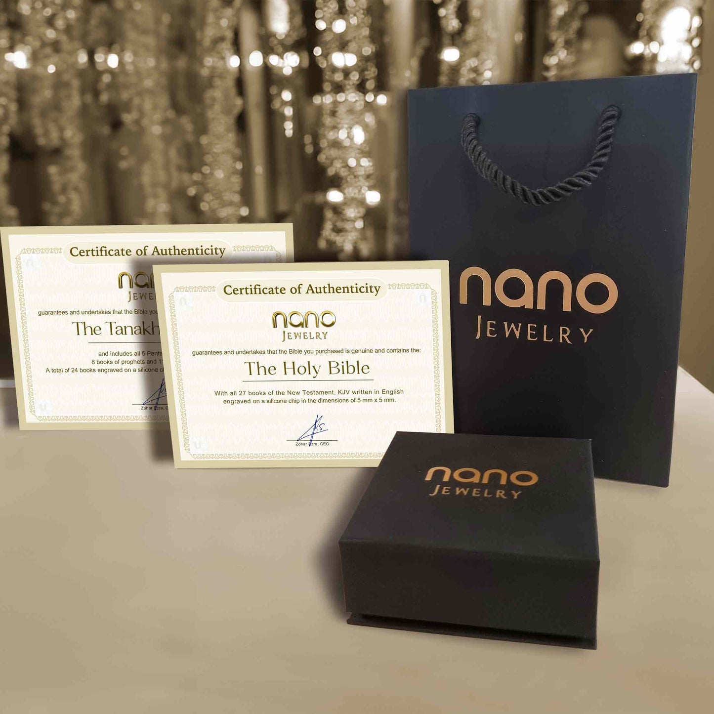 Christian Necklace with the Nano Bible - Diana Necklace